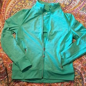 Teal athletic jacket